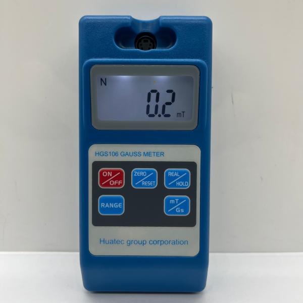 Professional HGS-106 Handheld Digital DC Magnetic Induction Intensity Gauss Meter With Measuring Range 0-300mT-3000mT