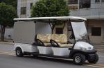 4 Passenger Electric Utility Vehicle with Rear Closed Box