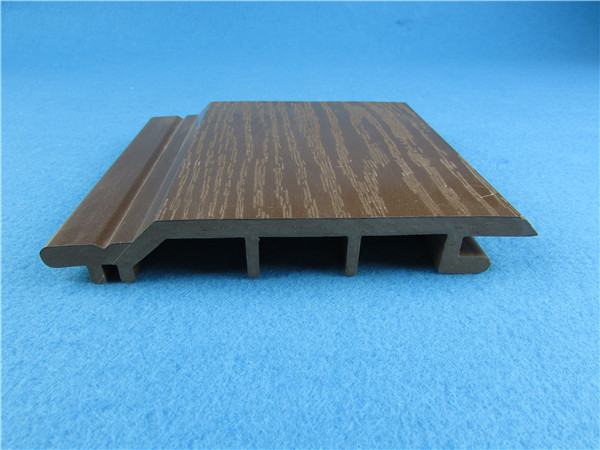 Anti Rot Wood Plastic Composite Exterior Wall Cladding Embossed