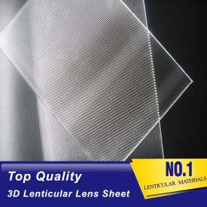 China PLASTIC LENTICULAR lenticular lens blanks 70LPI lenticular lens PET 3d lenticular sheets lenticular vs progressive lens factory