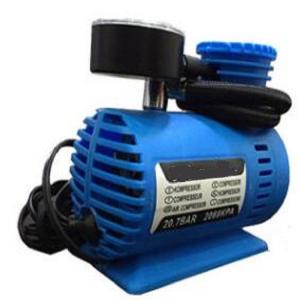 China Plastic DC12v Air Compressor With Cigarette Lighter Plug factory