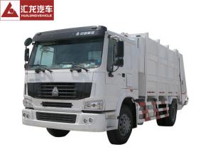 China International Garbage Compactor Truck Transformer Single Row 336HP Engine factory