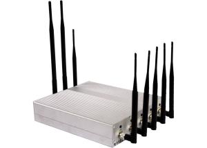 China 4G LTE / 3G / GSM Mobile Phone Remote Control Jammer / Blocker , 8 Antennas factory