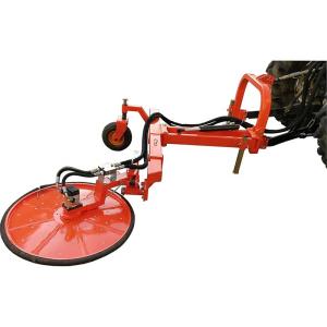 China Gear Driven Tiller Drum Hay Mower 2070mm Blades Walking Tractor factory