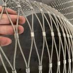 Different Colors Birds Aviary 304 316 Stainless Steel Flexible Wire Anti Falling