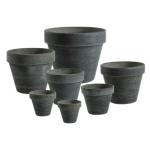 Durable Garden Fiber Cement Pot For Outdoor Weather Resistance