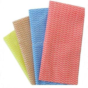 China Multicolor Disposable Kitchen Rags Wipes For Cleaning Practical Nontoxic factory