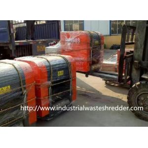 Waste Sponge / Foam Shredder Machine Customizable Output High Efficiency