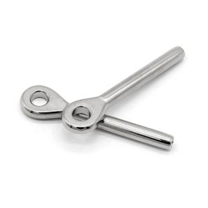 China Wire Rope Accessories Ship Marine Forged Eye Terminal 316 Stainless Steel factory