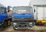 Stainless Steel Liquid Tank Truck / Water Tanker Truck With High Pressure