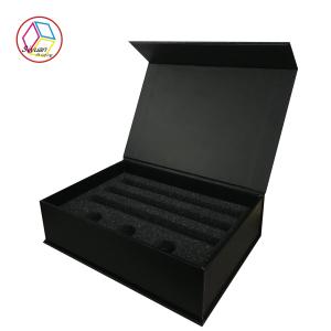 China FSC Black Color CCNB Fancy Paper Gift Box For Cosmetics factory