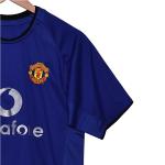 Manchester United 2002-2003 Season Retro Second Away Jersey Fans Nostalgic Style