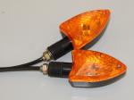 Rectangle Red Shell Motorcycle LED Brake Lights OEM Standard Size