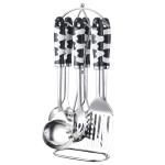 7 Piece Stainless Steel Kitchen Utensils Set Ideal for Sustainable and Stylish