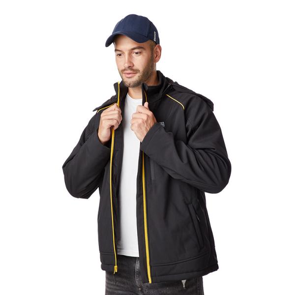 Polyester Electric Heated Jacket Thermal Coat Jacket For Work Battery Heated