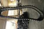 Agriculture Crawler / Excavator Rubber Tracks 46 Link For Yanmar Vio 40