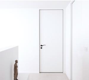 China Aluminum Frame HPL hidden door solution system for modern house factory