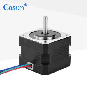 China 42*42*34mm 2 Phase Stepping Motor Nema 17 0.6A With CE ISO RHO Certification factory