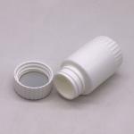 Customized 60ml HDPE Empty Bamboo Shape Square Plastic Bottle for Medicine
