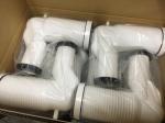PP Elbow Wall Toilet Drain Pipe Small Friction Resistance For Underground Sewage