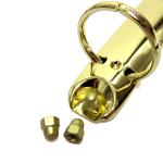 Custom Rose Gold Plating Hexagon Dome Cap Nut for Retail Industry and Chrome