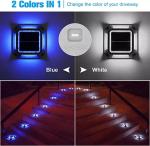 Outdoor Durable Solar Deck Light Waterproof LED Lights For Dock Pathway Sidewalk