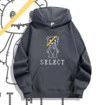 Printed Heavyweight Blank Hoodies Regular Sleeve For Winter