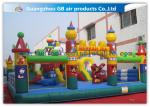 Popular Inflatable Theme Park Kids Bouncy Castle Carnival Games For Jumping