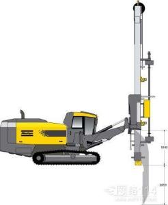 China PLC Control Raise Boring Rig 3200 Mm Propel Distance With Air Conditioner factory