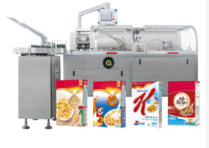 China Candy GMP Horizontal Automatic Cartoning Machine 1600 Kg factory
