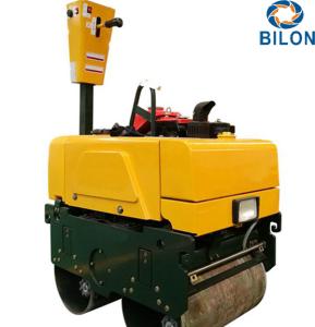 China 0.6 Ton - 0.7Ton Vibratory Road Roller Small Two Drum Road Roller factory