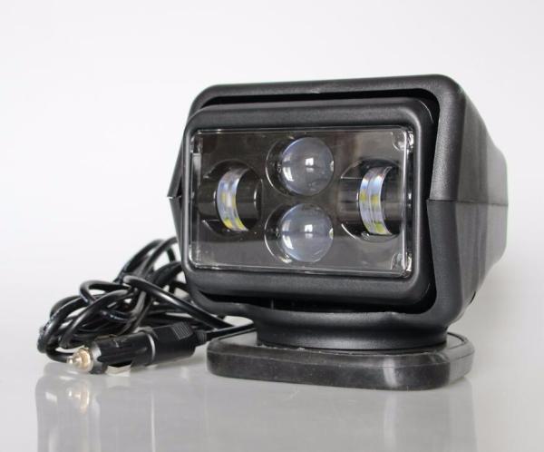 Rotating Wireless 60 Watt 7 inch LED Search Light For Off Road Truck 12v / 24v