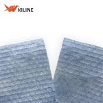 Blue Color Disposable Cleaning Cloths Wiping Cloth Roll With Wood Pulp & PP