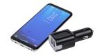 Black Color High Speed USB Car Charger Safety Stable Over - Heating Protection