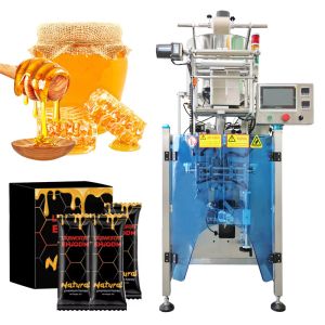 China Fruit Jam Tomato Paste Honey Sachet Filling Machine Multi Function factory