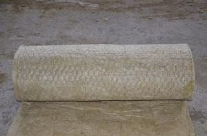 China Fireproof stonewool Insulation Blanket With Wire Mesh Custom factory