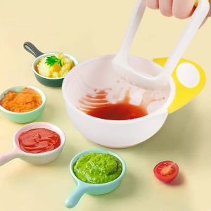 China Practical Nontoxic Silicone Dinnerware Set , Odorless Food Masher Bowl on sale