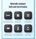 3In1 Private Mold Magnetic Wireless Charger for Phone Earphone Smart Watch