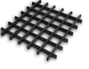 China Metal Aluminum Open Cell Ceiling Tiles For Stores Decoration Ound Insulation factory