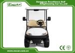 CE Approved Used Club Car Golf Carts 4 Seater White Color Lead - Acid Batteries