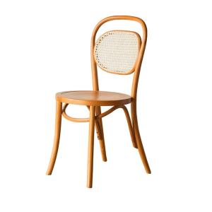 China Dining Chair Natural Woven Rattan and Solid Wood from with OEM Service Accepted factory