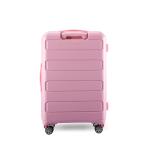 Customized Logo 210D Pink PP Trolley Luggage