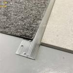 OEM Curved Carpet Transition Strip For Carpet Edge Decoration