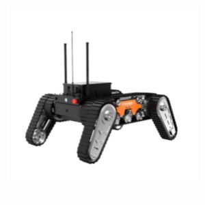 China Double Swing Arm Tracked Robot Chassis 4.9M Extend Length 1.9m/s Speed factory