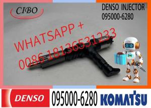 China High Quality Diesel Engine Fuel Injector 095000-6280 / 6219-11-3100 For Komatsu PC400-8/650-8R/450-7 factory