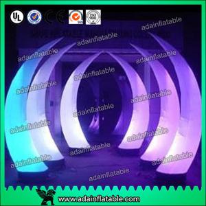 China Event Decoration Lighting Inflatable Tusk Tube Pillar Entrance factory