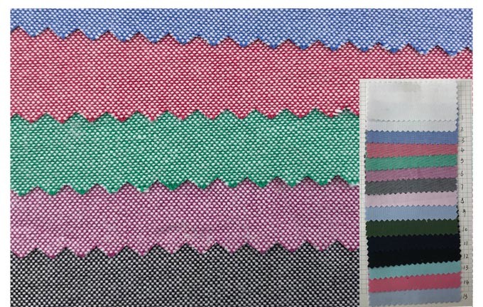 100% Cotton Woven YARN DYED Oxford Textile Fabrics Youth Cloth