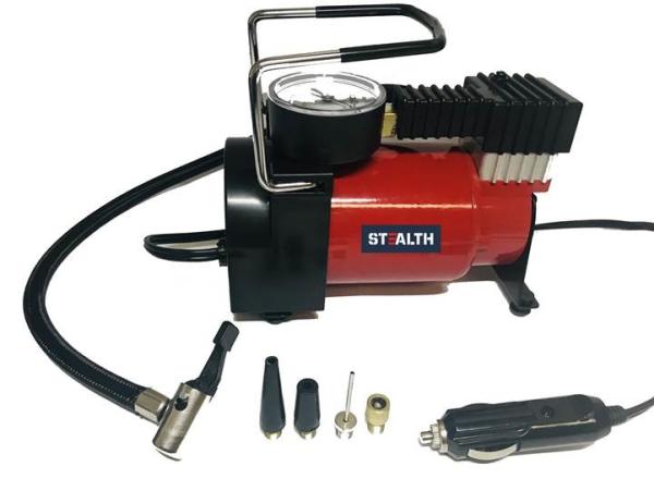 Metal Material Mini Air Compressor Oil Free DC 12V 180W Power 15A Current