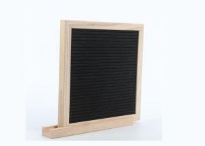 China Durable 43 Colors Felt Handicraft Double Sided Letter Board 10*10 factory