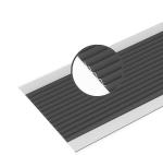 Stair Nose Anti-slip Plastic Stair Treads Trim for Non-Slip Stair Edge